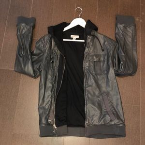 Charles & a half Faux leather jacket